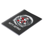 Vrolijk Surfmas Notitieboek (Linkerzijde)