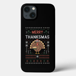 Vrolijk Thanksgiving kerst Thanksgiving Turkije Case-Mate iPhone Case