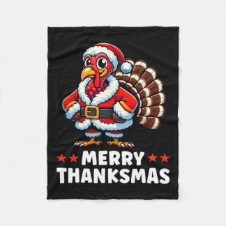 Vrolijk Thanksgiving Thanksgiving Turkije Xmas Fun Fleece Deken