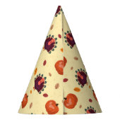 Vrolijk Thanksgiving Turkije Herfst Partij Pet Feesthoedjes (Achterkant)