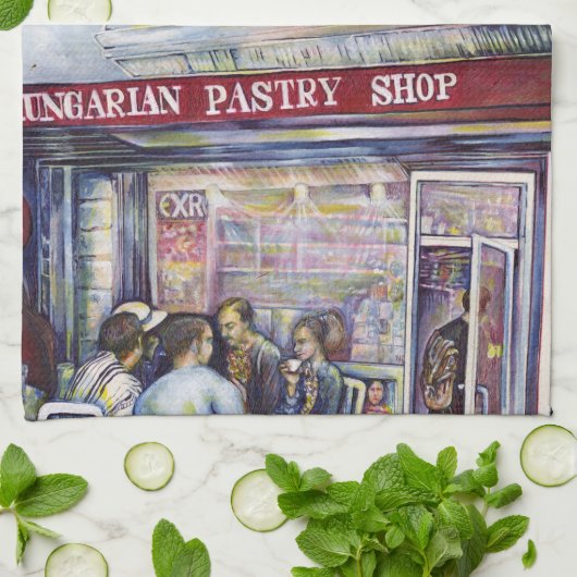 vrolijk theedoek (Gevouwen)