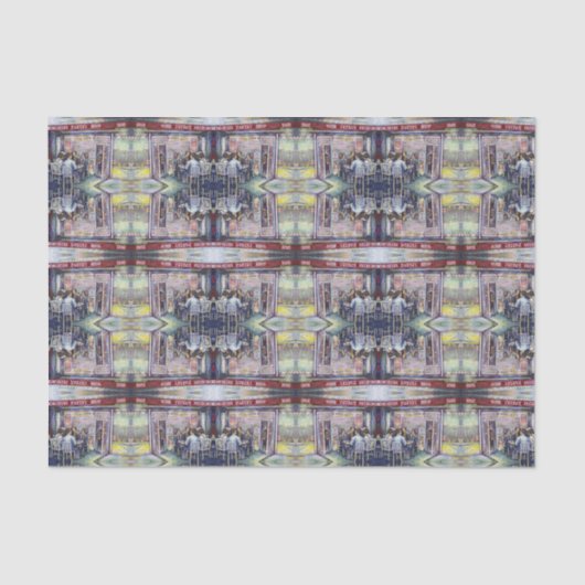 vrolijk tissuepapier (Voorkant)