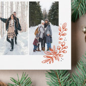 Vrolijk Trio Vakantie Fotokaart Feestdagenkaart