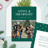 Vrolijk & Triomfantelijk Religieus Kerstmis Foto