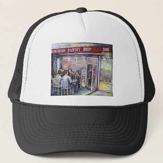 vrolijk trucker pet (Voorkant)