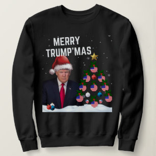 Vrolijk TRUMP'S MAS Kerstmis Trui