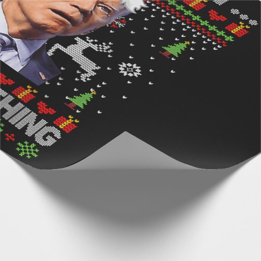 Vrolijk uh gelukkig dat je het ding kent Joe Biden Cadeaupapier (Hoek)