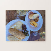 Vrolijk uur voor de Snack Time! Legpuzzel (Horizontaal)