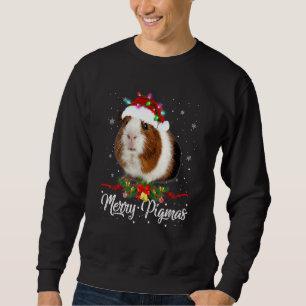 Vrolijk VarkensKerst Gezichtsmasker Cavia Kerstman Trui
