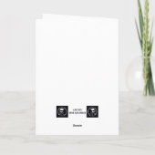 Vrolijk verjaardagsfeest kaart (Achterkant)