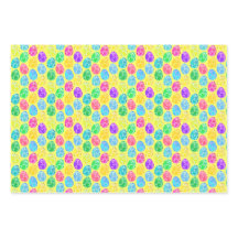 Vrolijk versierde paaseieren