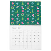 Vrolijk vrolijk kerstfeest kalender (Feb 2027)