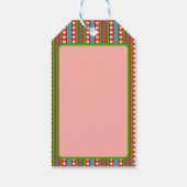 Vrolijk Vrolijk Kerstfeest met Elf Kinderen Cadeaulabel (Achterkant)