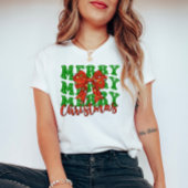 Vrolijk vrolijk kerstkoket t-shirt