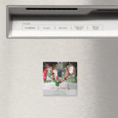 Vrolijk vrolijk kerstmagneet magneet (Insitu (Vaatwasser))