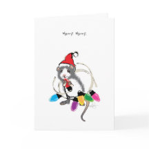 Vrolijk! Vrolijk! kerstmuis