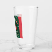 VROLIJK VROOMAS - KERSTMIS LELIJKE TRUI GLAS (Links)