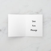 Vrolijk Wat Anti Kerstmis Zwarte Kat Feestdagen Kaart (Binnen)