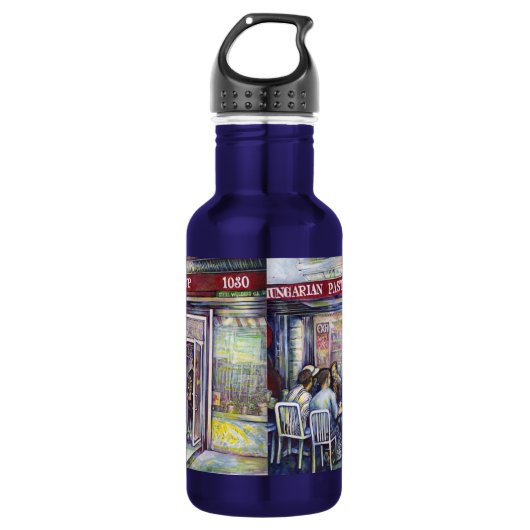 vrolijk waterfles  (Voorkant)