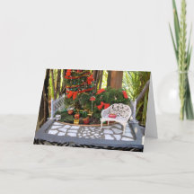 Vrolijk Weinig Kerstkaart