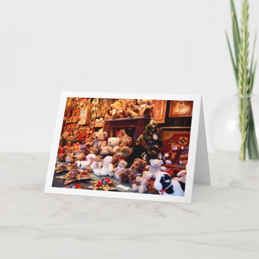 Vrolijk wenskaart Christmast Feestdagen Kaart (Voorkant)