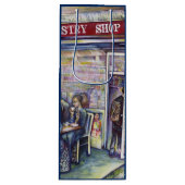 vrolijk wijn cadeautas (Voorkant)