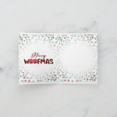 Vrolijk Woofmas Franse Bulldog Groet Kaart (Binnen)