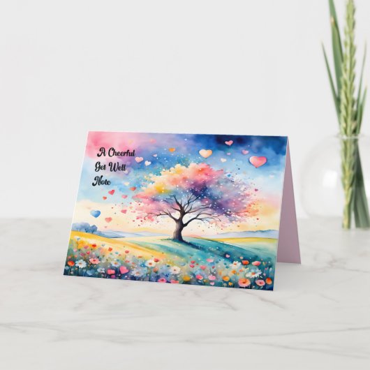 Vrolijk worden na de operatie kaart (Voorkant)