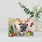 Vrolijk X'mas Briefkaart Machi (Staand voorkant)