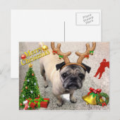 Vrolijk X'mas Briefkaart Machi (Voorkant / Achterkant)