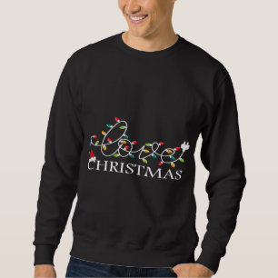 Vrolijk Xmas Liefde Kerstverlichting Leuk Familie Trui