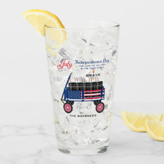 Vrolijke 4 juli Onafhankelijkheid Beer Soda Tea Gl Glas