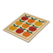 Vrolijke Appel Compositie Tegeltje (Zijkant)