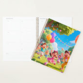 🎈 Vrolijke Avontuur Dagelijkse Planner | Leuk voo (Display)