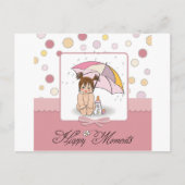 vrolijke baby briefkaart (Voorkant)