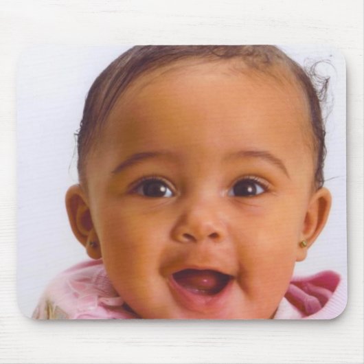 vrolijke baby muismat (Voorkant)