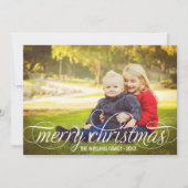 Vrolijke Bekleding | van het Manuscript van Feestdagenkaart (Voorkant)