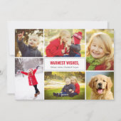 Vrolijke Bekleding | van het Manuscript van Feestdagenkaart (Achterkant)