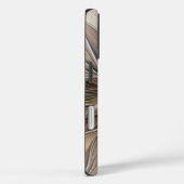 Vrolijke Bloem Abstract Beige Bruine Bloem Fractal Case-Mate iPhone Case (Achterkant / Rechts)