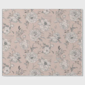 Vrolijke bloesems - Shakespeare bruiloft Cadeaupapier (Vlak)