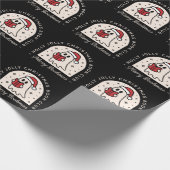 Vrolijke boekenliefhebbers grappig cadeaupapier (Hoek)