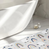 Vrolijke Boho Sheep Rainbow Print Badmat