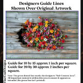 Vrolijke Bold Pansies & Wildflowers CL6 Decoupage Tissuepapier