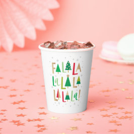 Vrolijke bomen Vrolijk Bright Holiday Party Cups Papieren Bekers