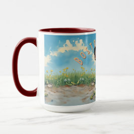 Vrolijke Boston Terrier Love Koffie Mok