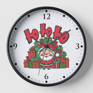 Vrolijke Cartoon Kerstman Kerstmis