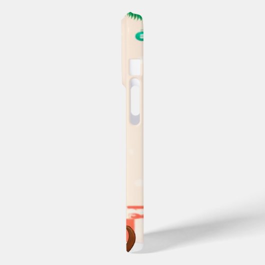 Vrolijke cartoonhond Case-Mate iPhone case (Achterkant / Links)