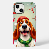Vrolijke cartoonhond Case-Mate iPhone case (Achterkant)