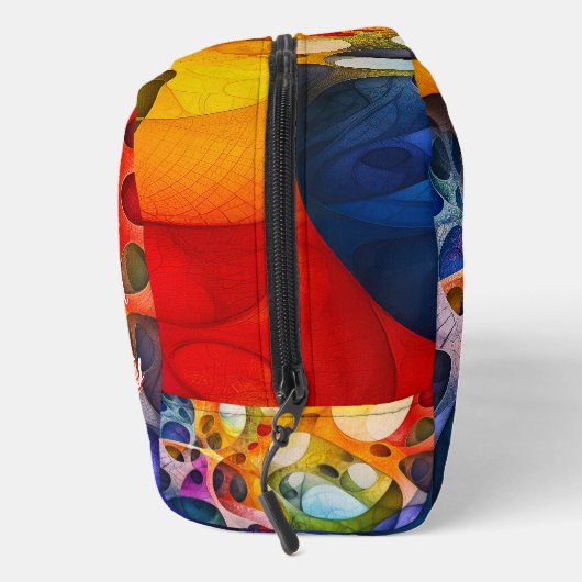 Vrolijke Chaos - Fractal Essentials Toiletartikele Toilettasje (Rechts)