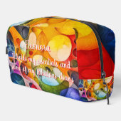 Vrolijke Chaos - Fractal Essentials Toiletartikele Toilettasje (Rechterhoek)